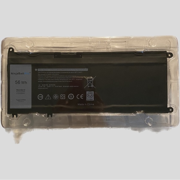 NinjaBatt Pro 56Wh Standard Rechargeable Li-Ion Battery Type 33YDH for Dell - Picture 2 of 3